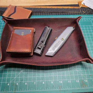 Valet Tray Leather